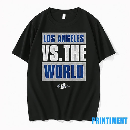 Los Angeles Vs The World Los Angeles Dodgers Mlb Tshirts Sweater