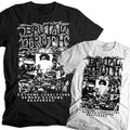 Brutal Truth Extreme Conditions T shirt BLACK WHITE Grind Core metal band