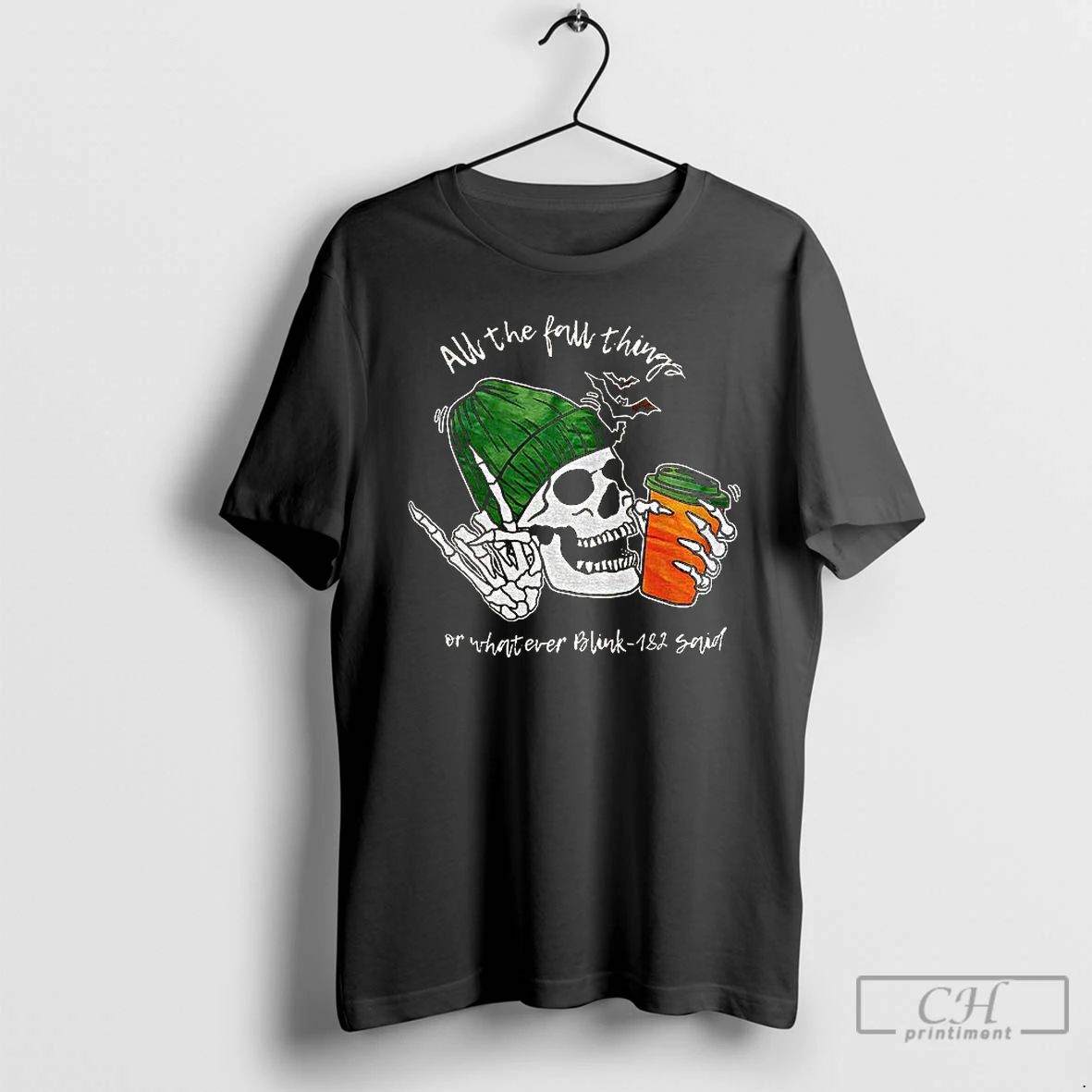 Classic Skull All The Fall Thing Or Whatever Blink 182 Said T Shirts