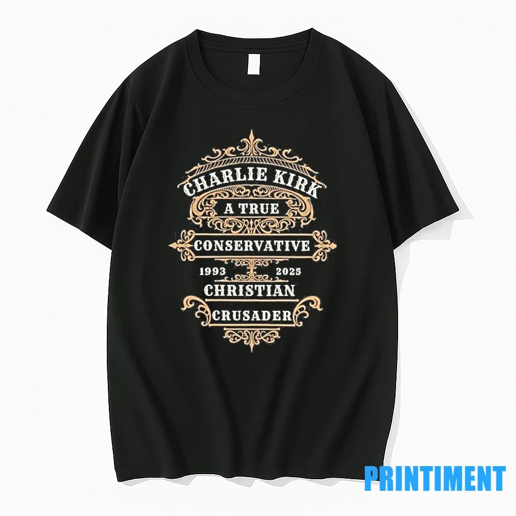 Charlie Kirk Tribute 1993 2025 Tshirts Sweater