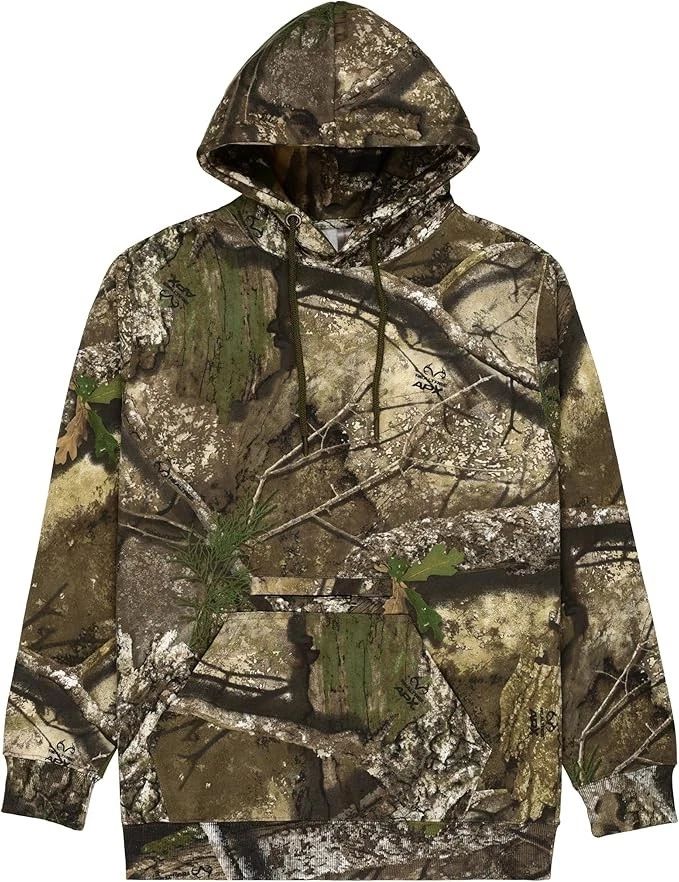 Bell Rangers Realtree APX Camo Hoodie Scent Control UPF 30+ Unisex Pullover