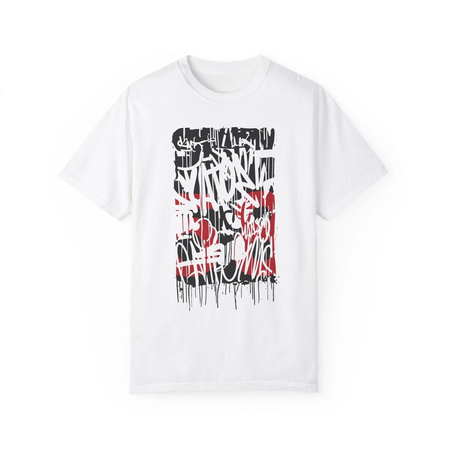 Urban Graffiti Art Style Quote :: Unisex Garment-Dyed T-shirt