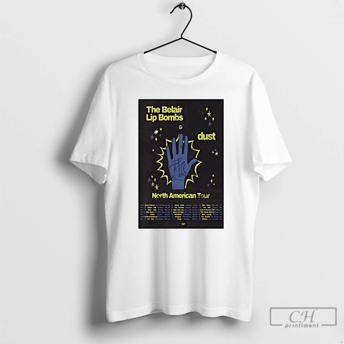 Premium The Belair Lip Bombs North American Tour 2025 Posters T Shirts