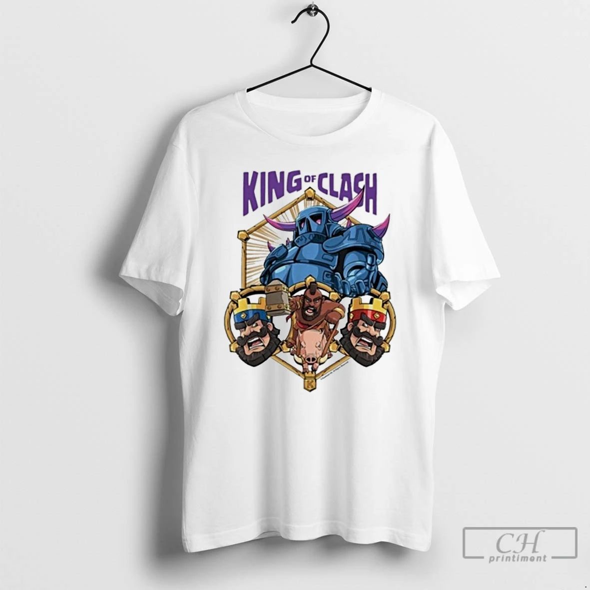 Classic Clash Royale P E K K A Battle T Shirts