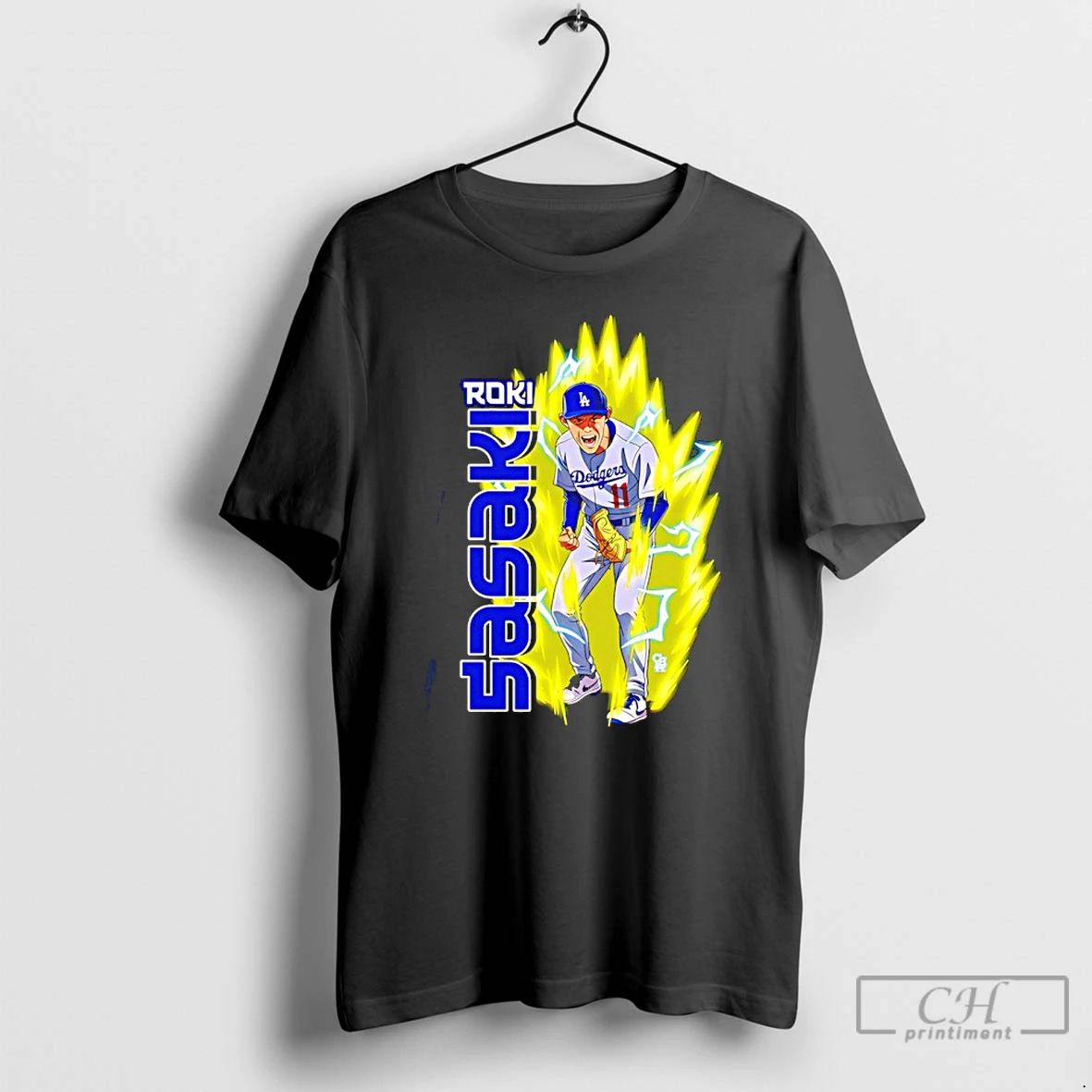 Classic Roki Fire Los Angeles Dodgers 2025 World Series Champions T Shirts