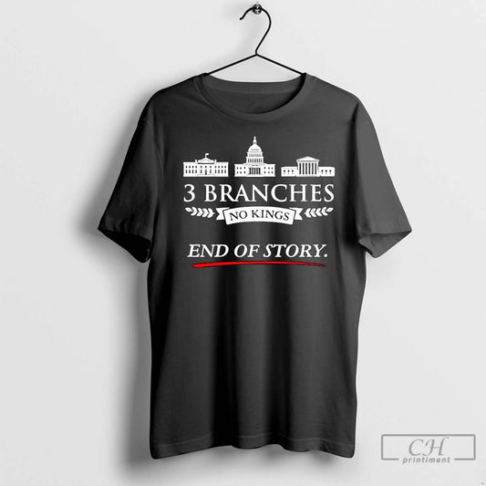 Classic 3 Branches No Kings End Of Story Ornaments