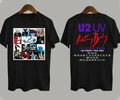 U2 Rock Band Warning Baby Live at Sphere Las Vegas Tour 2023 T-Shirt