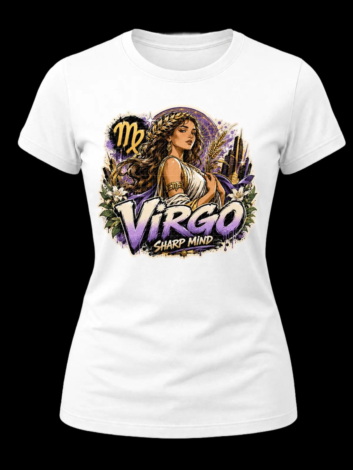 Virgo Sharp Mind Zodiac Shirt
