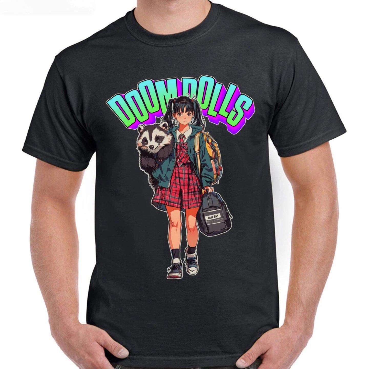 Doom Dolls - Badger Recovery Service Anime T-Shirt | New Premium Cotton T-Shirt