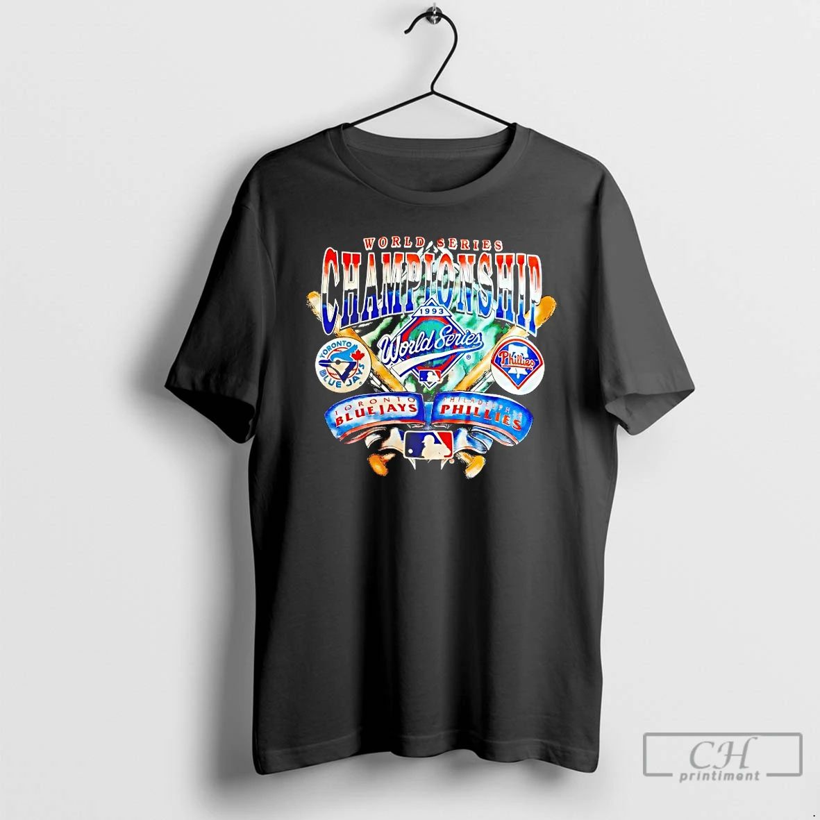 Classic Toronto Blue Jays Vs Philadelphia Phillies World Series Championship World Series 1993 T Shirts