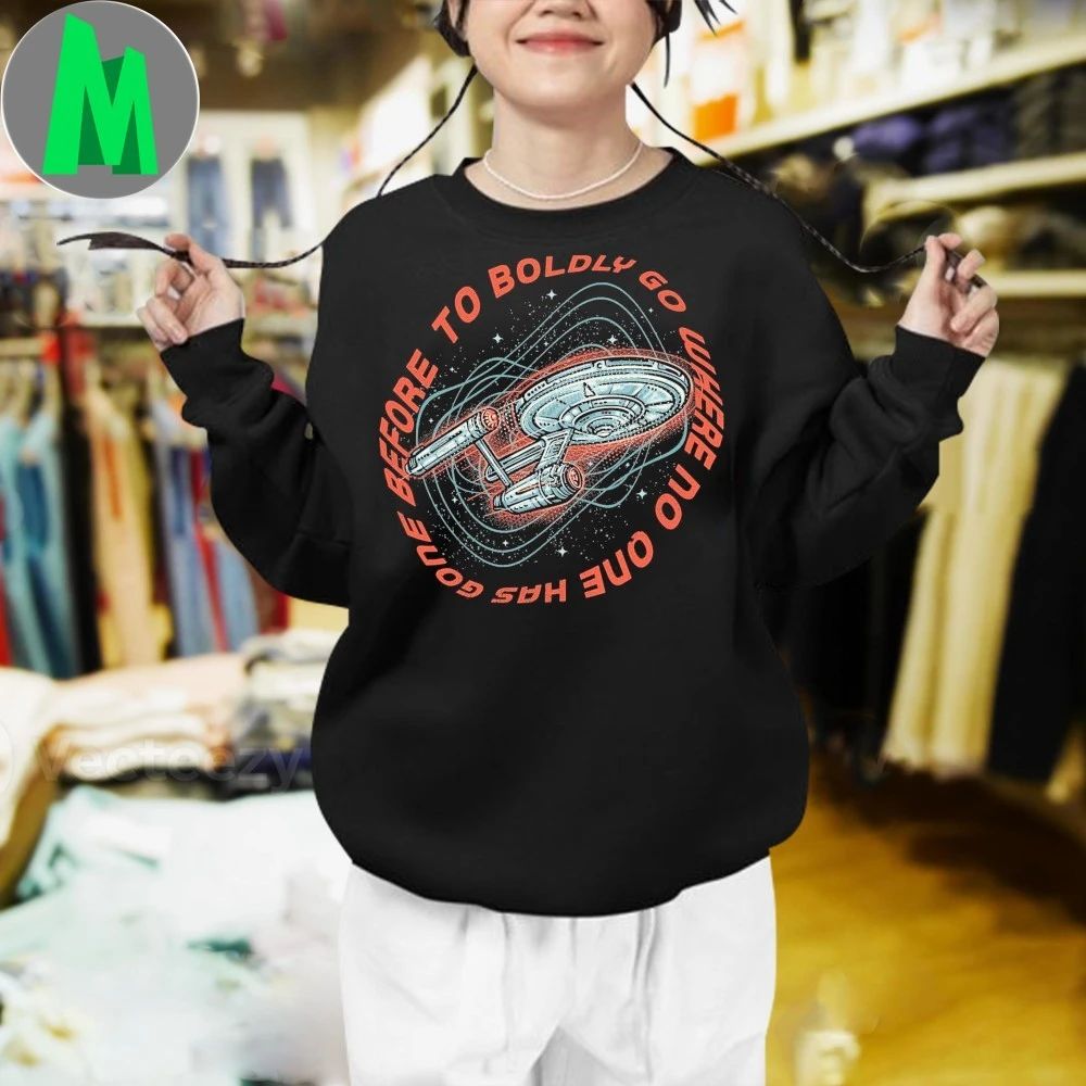 USS Enterprise Travel To Space Shirt