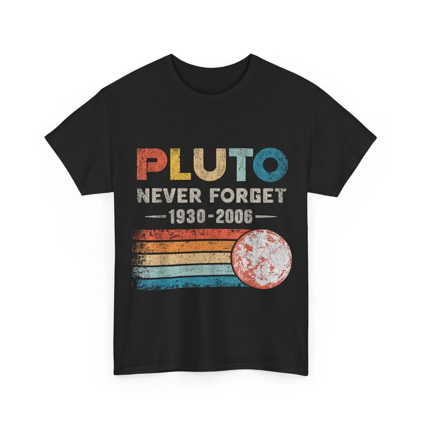 Never Forget Pluto T-Shirt, Space Science Nerd Women Men Shirt