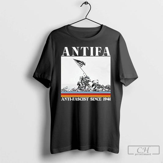 Classic Antifa Anti Fascist Since 1941 T Shirts