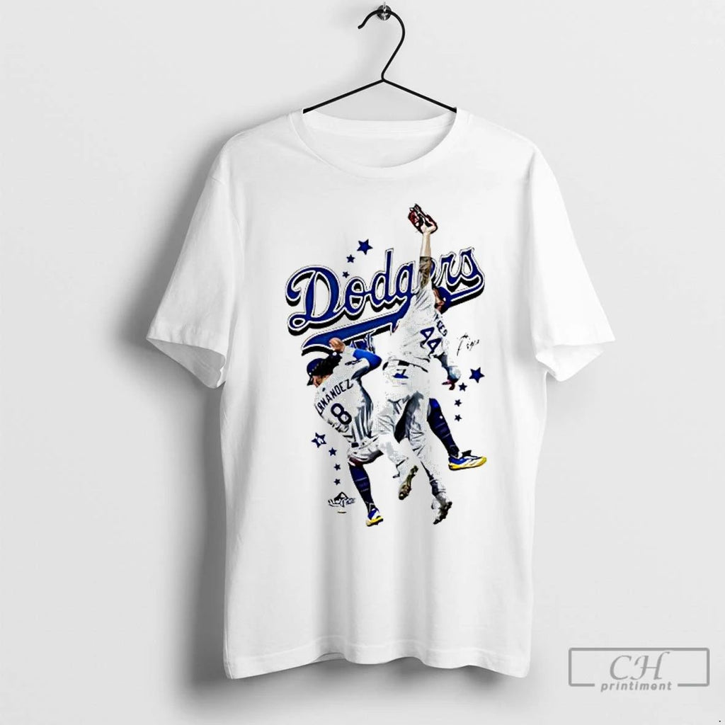 Premium Kike Hernandez And Andy Pages Los Angeles Dodgers Baseball 2025 World Series Signature