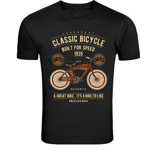 Classic Custom Garage Motorcycle T-Shirt - Vintage Biker Rider