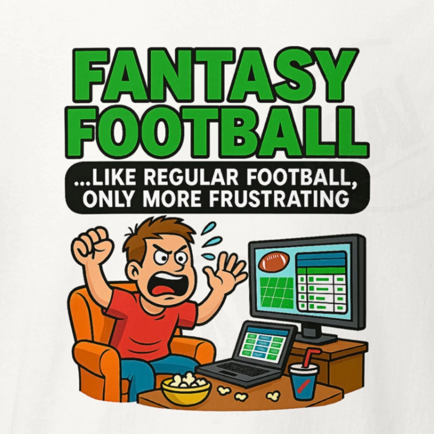 Funny Fantasy Football Shirt Commissioner Fantasy Football Draft Day T Shirt