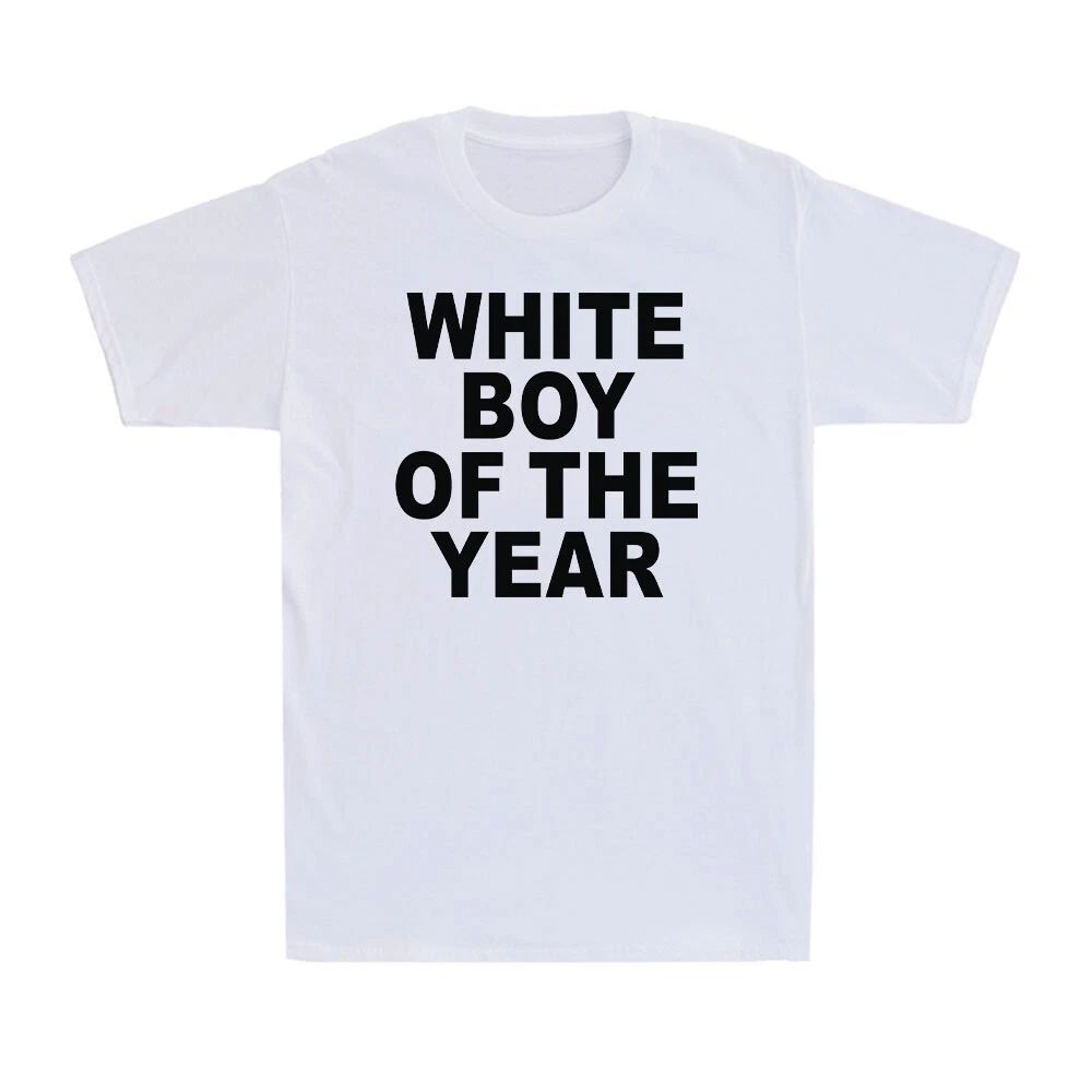 White Boy Of The Year Funny Saying Quote Gift Men's Short Sleeve T-Shirt