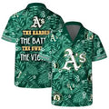 Oakland Athletics Tropical Victory Hawaiian Shirt
