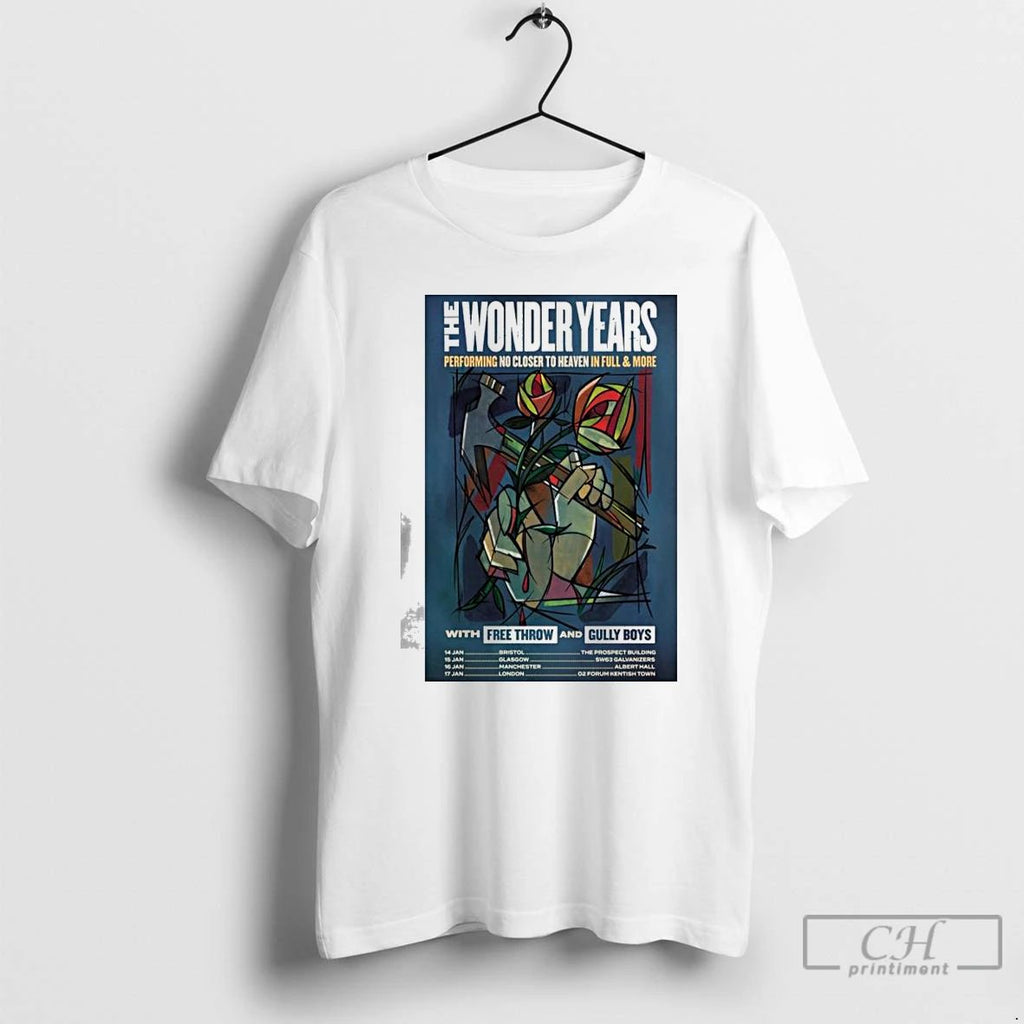 Premium The Wonder Years No Closer To Heaven 10 Year Anniversary Tour 2026 T Shirts