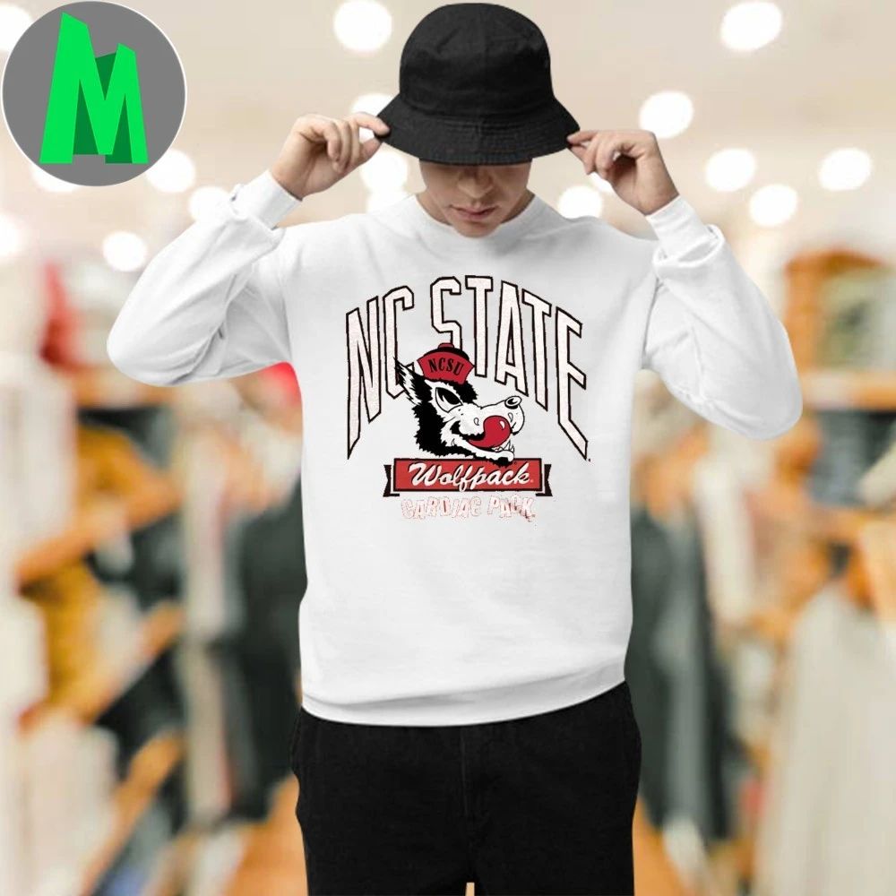 NC State Retro Cardiac Pack Shirt