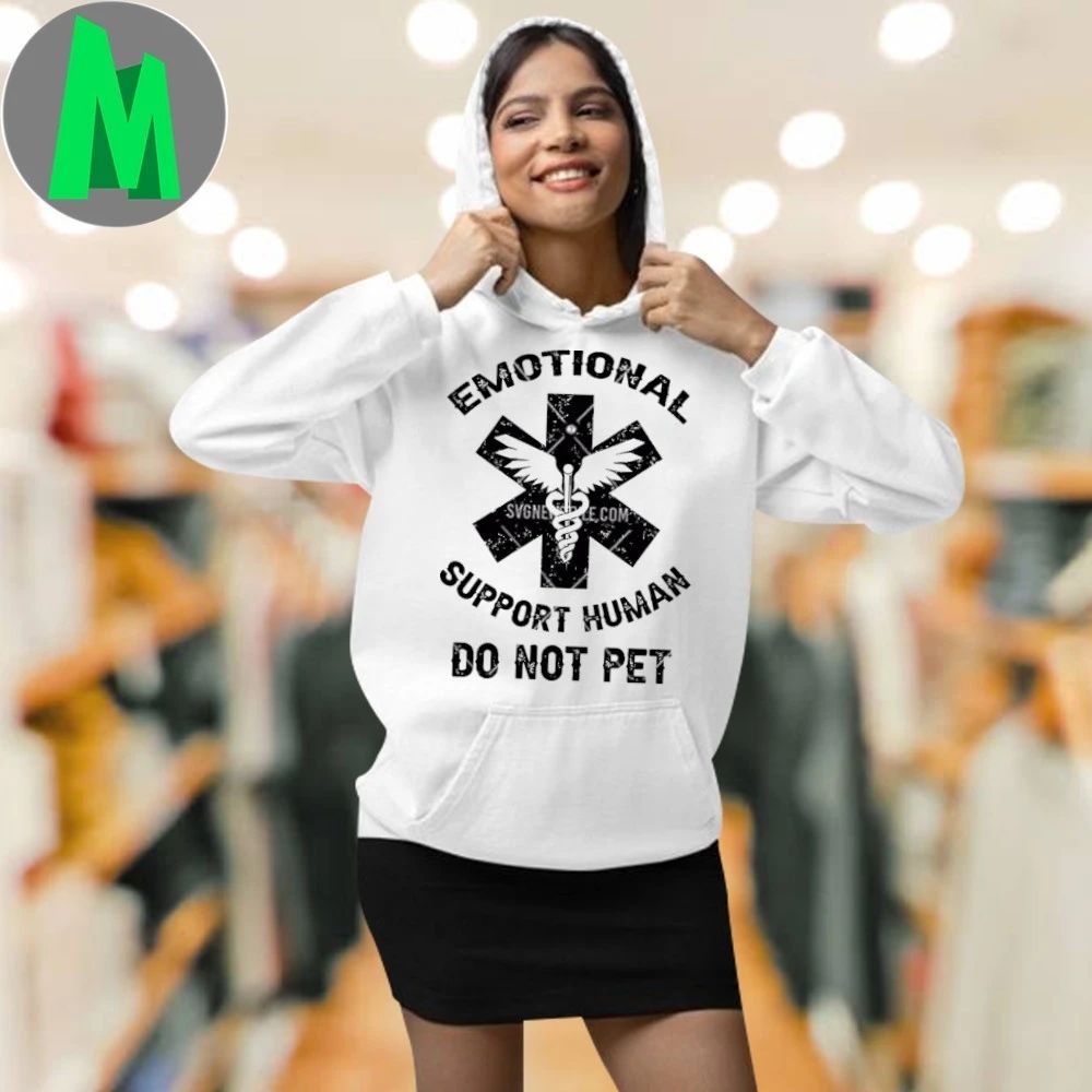 Emotional Support Human Do Not Pet Shirt