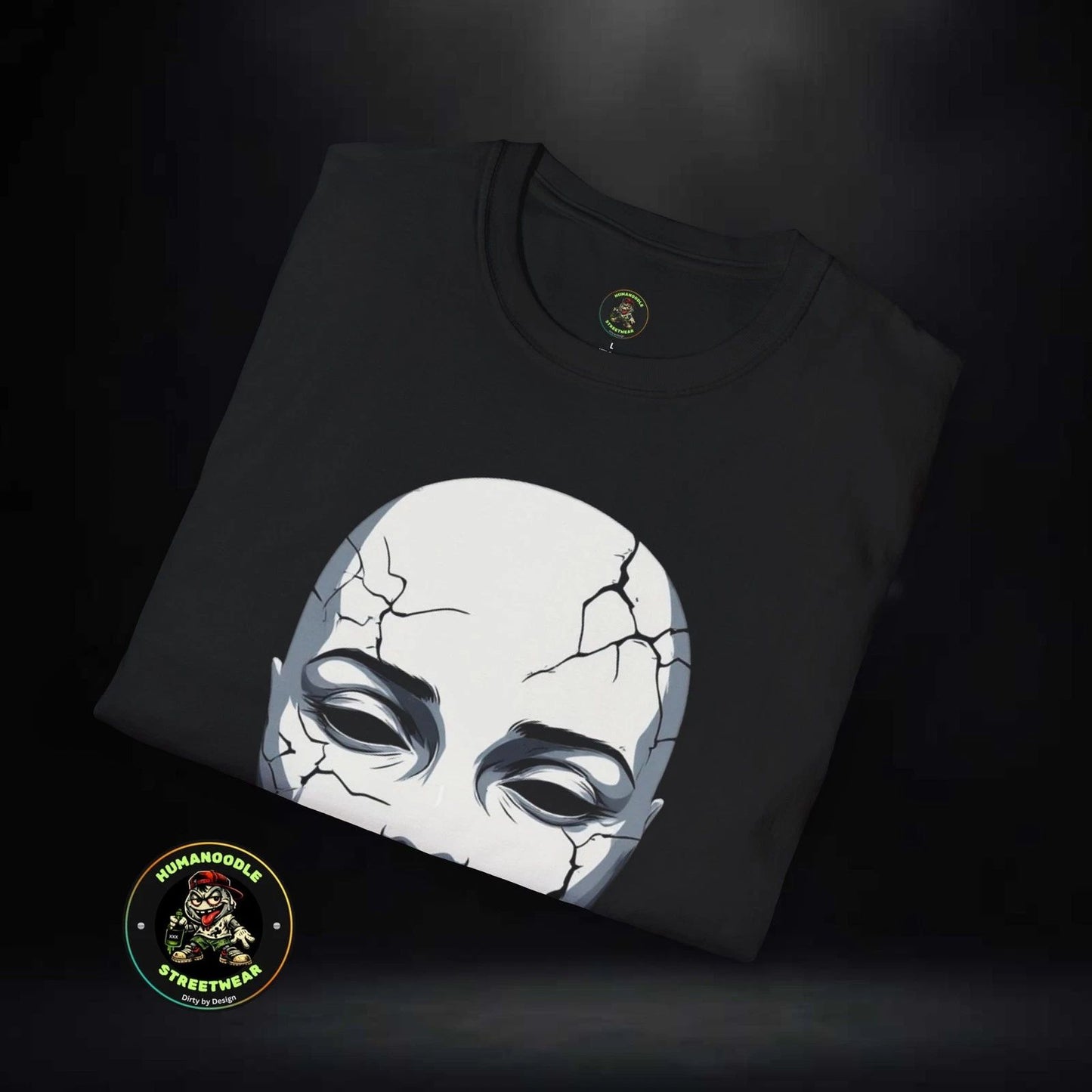 Cracked Mask Face Still Going T-Shirt
