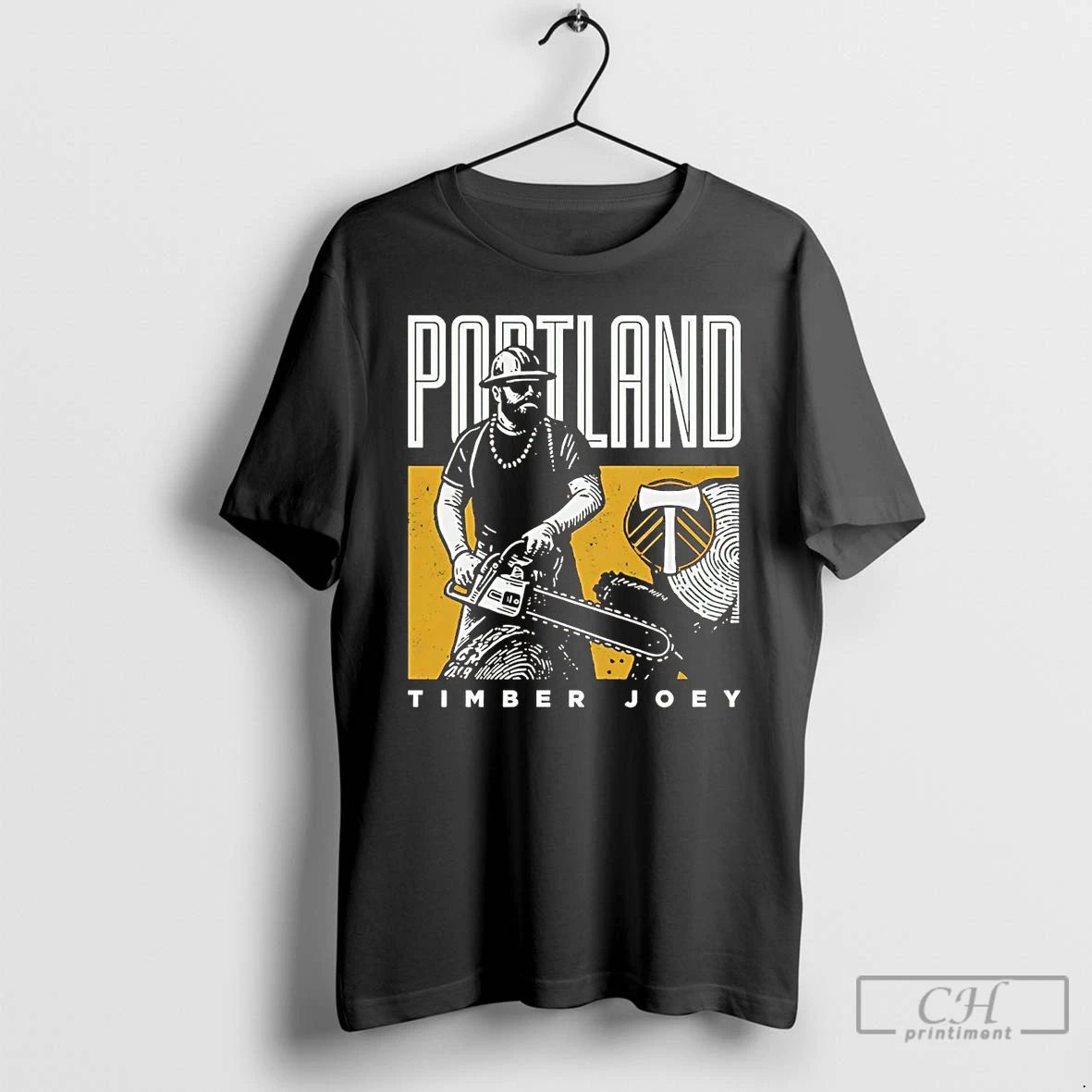 Classic Timber Joey Chainsaw Mascot Portland Timbers T Shirts
