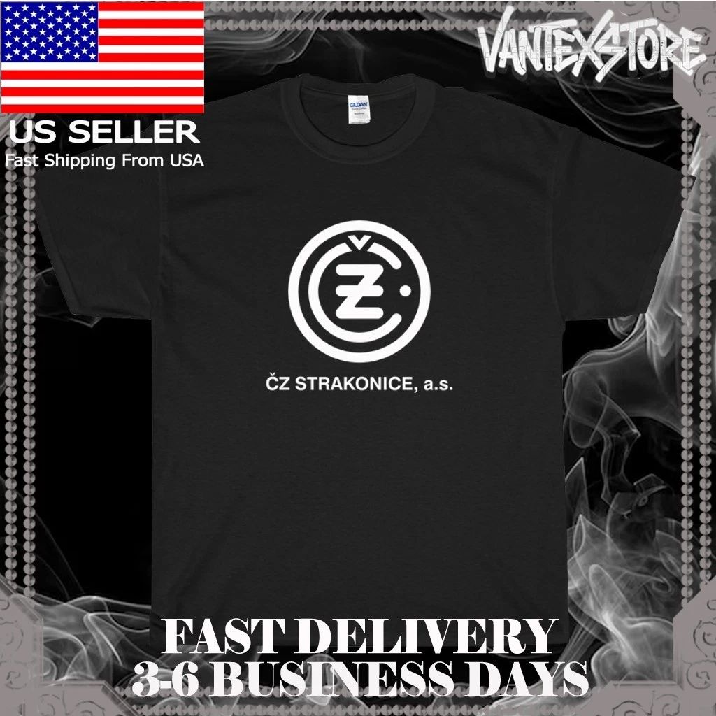 NEW SHIRT CZ STRAAKONICE MEN'S LOGO T-SHIRT FUNNY AMERICAN USA SIZE S-5XL