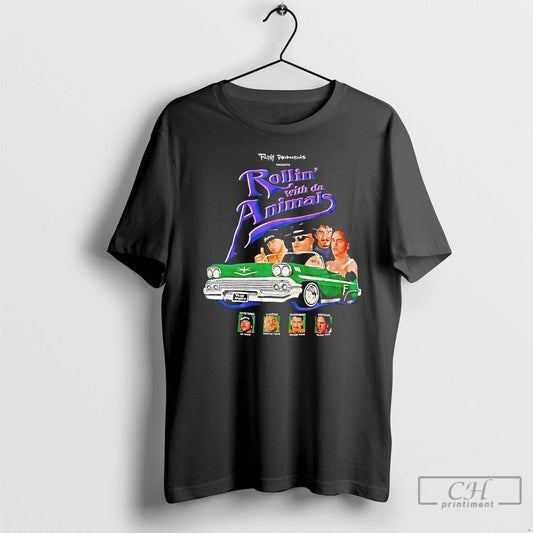 Classic Filthy Productions Presents Rollin With Da Animals T Shirts