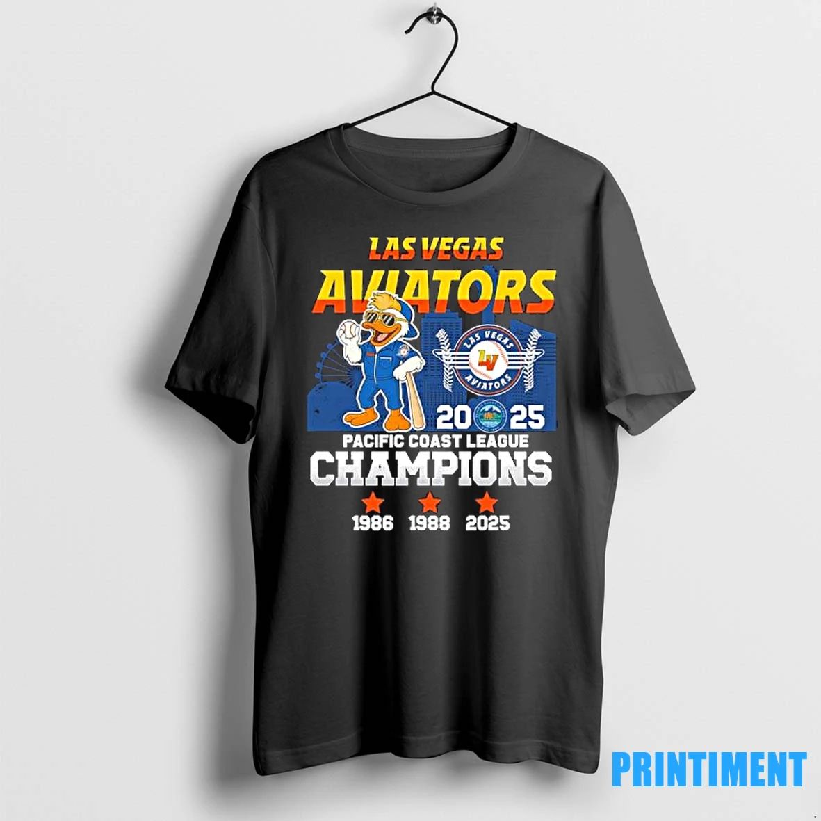 Las Vegas Aviators Mascot 2025 Pacific Coast League Champions Tshirts Sweater