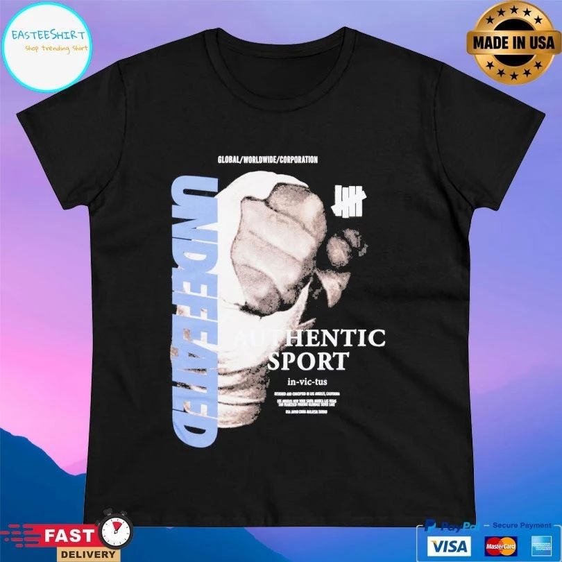 Undefeated Global Worldwide Corporation Authentic Sport T-shirt