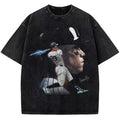 Aaron Judge New York Custom Comic Style Baseball Custom Graphic T-Shirt