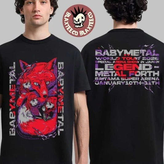Babymetal First Ever Pop Up In Tokyo In Saitama Super Arena On Jan 10-11 2026