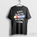 Classic Assc X Nascar Games Anti Social Social Club Logo T Shirts
