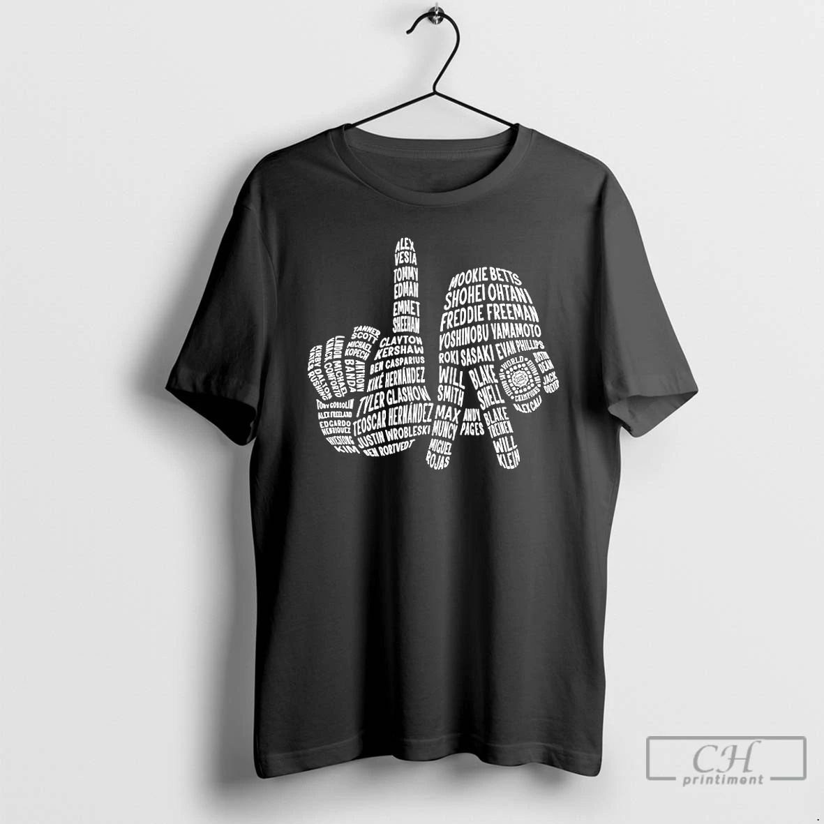 Classic La 2025 Champs Los Angeles Dodgers Fingers Sign Hands Ring T Shirts