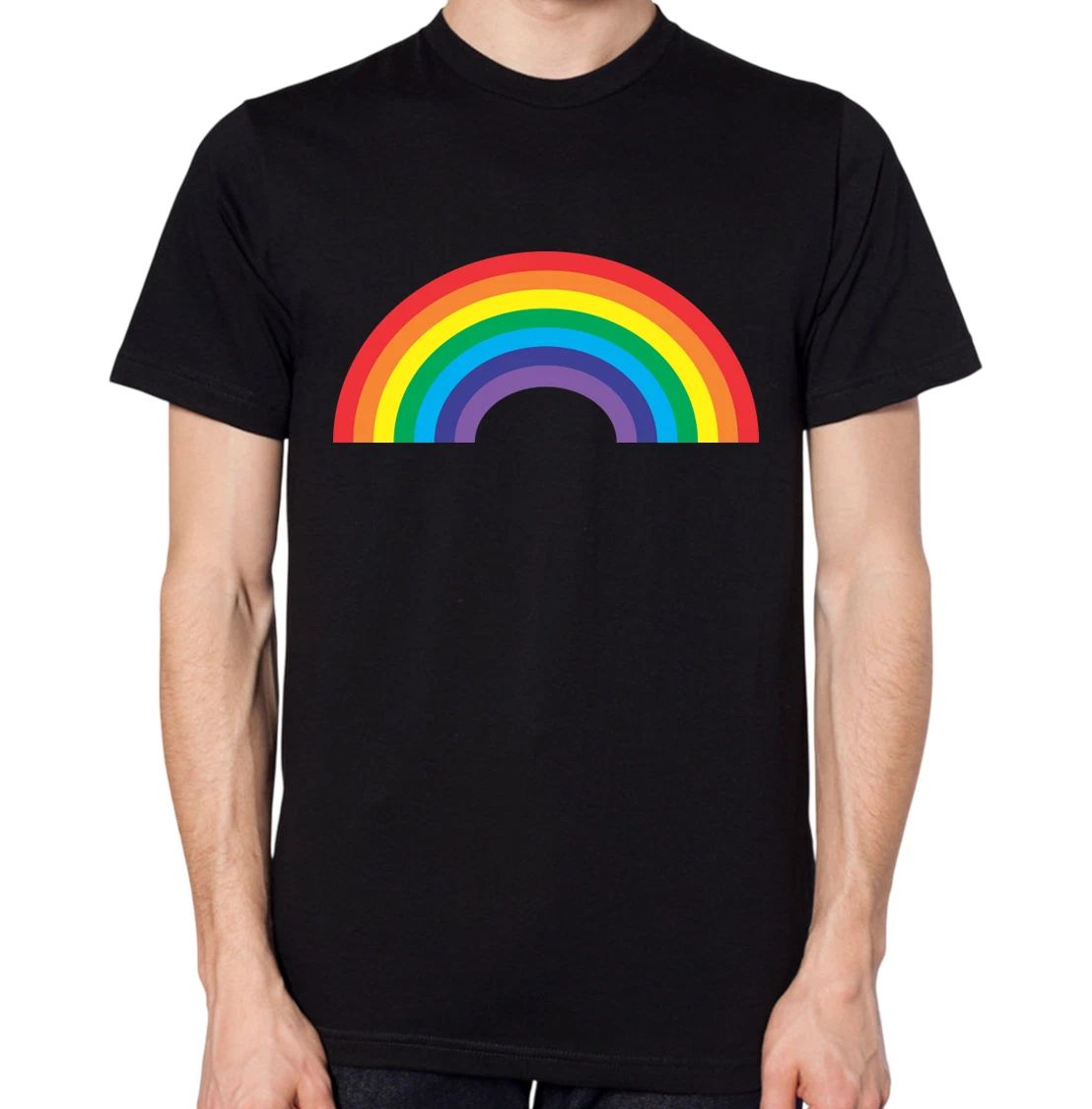 Rainbow T-Shirt Men Women Unisex Top