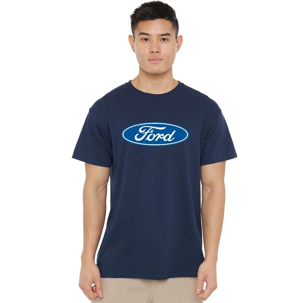 Ford Dimensional Logo Unisex T-Shirt S-5XL, Navy