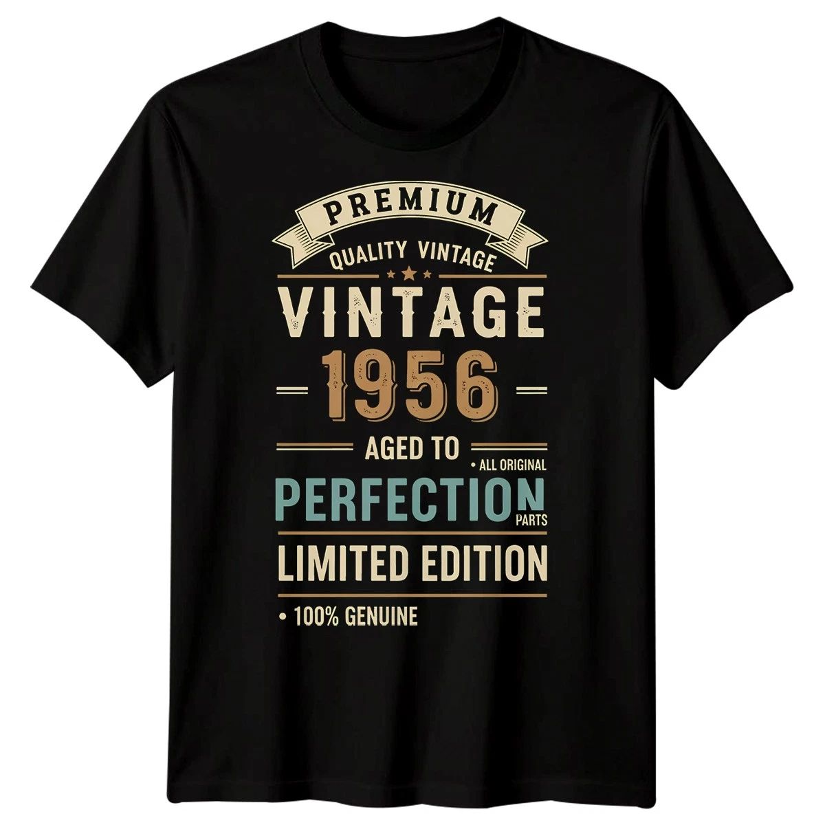 Vintage 1956 All Original Parts Mens T-Shirt 70th Birthday Gift
