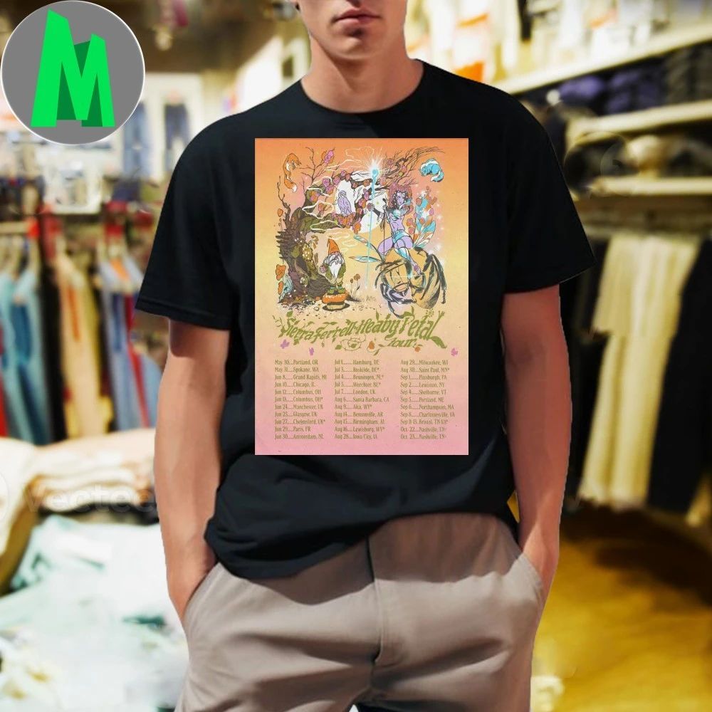 Sierra Ferrell The Heavy Petal Shows 2026 Poster Shirt