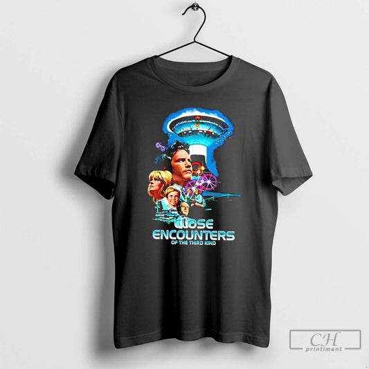 Classic Close Encounters Of The Third Kind 1977 Movie Vintage T Shirts