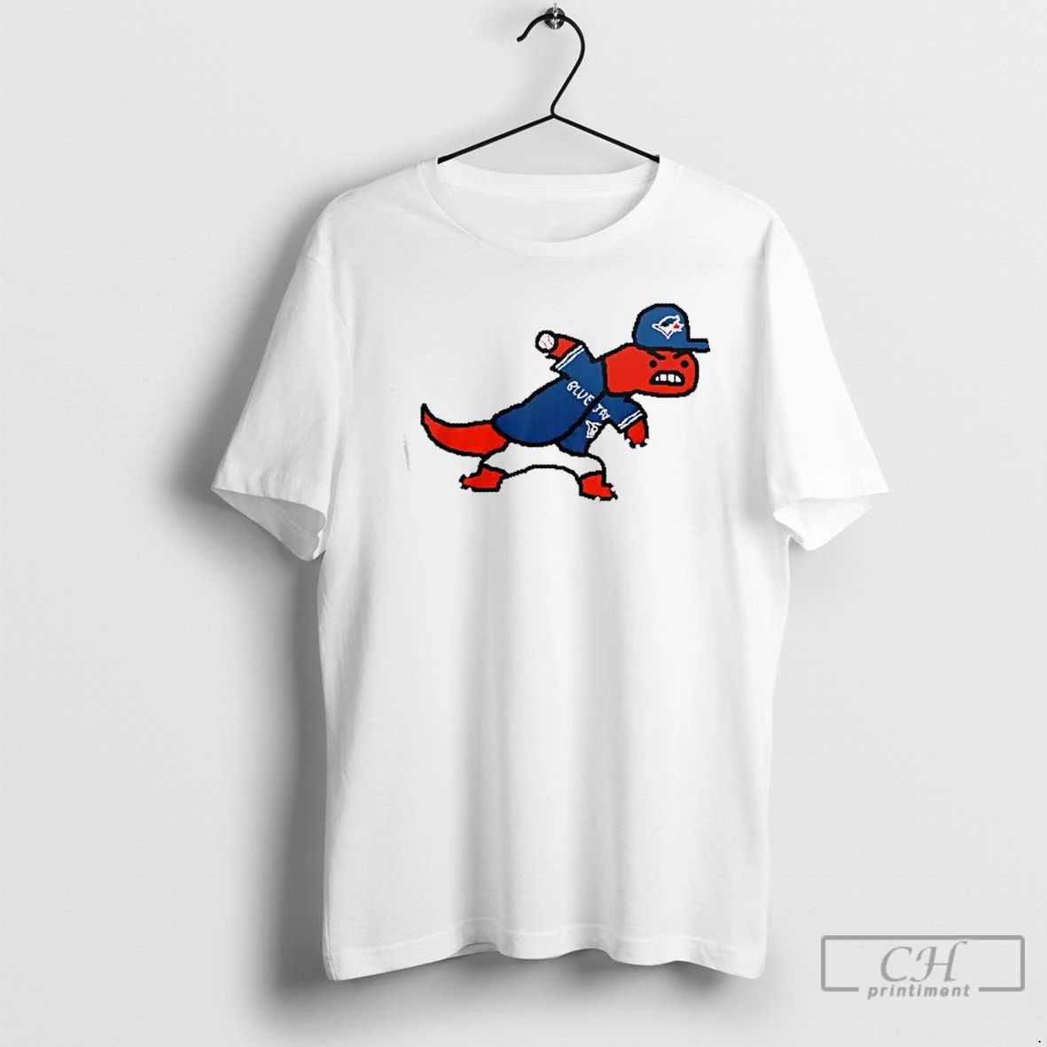 Classic Toronto Blue Jays X Toronto Raptors Sports 2 Sided T Shirts