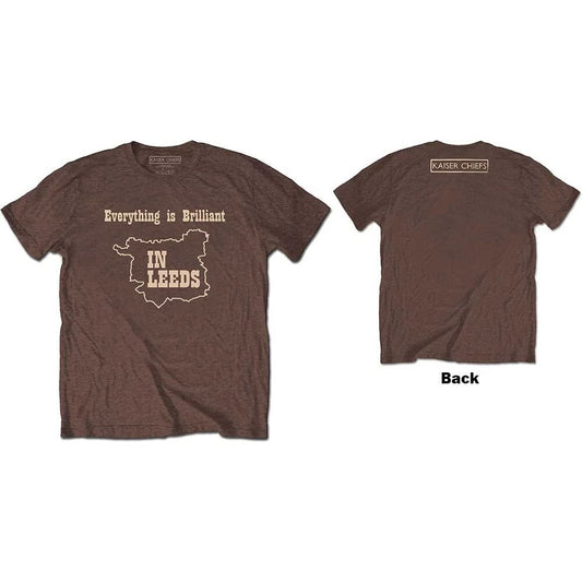 Kaiser Chiefs Everything Is Brilliant Unisex T-Shirt New & Official Merch