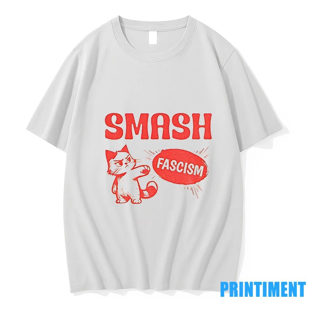 Smash Fascism Feminist Cat Tshirts Sweater