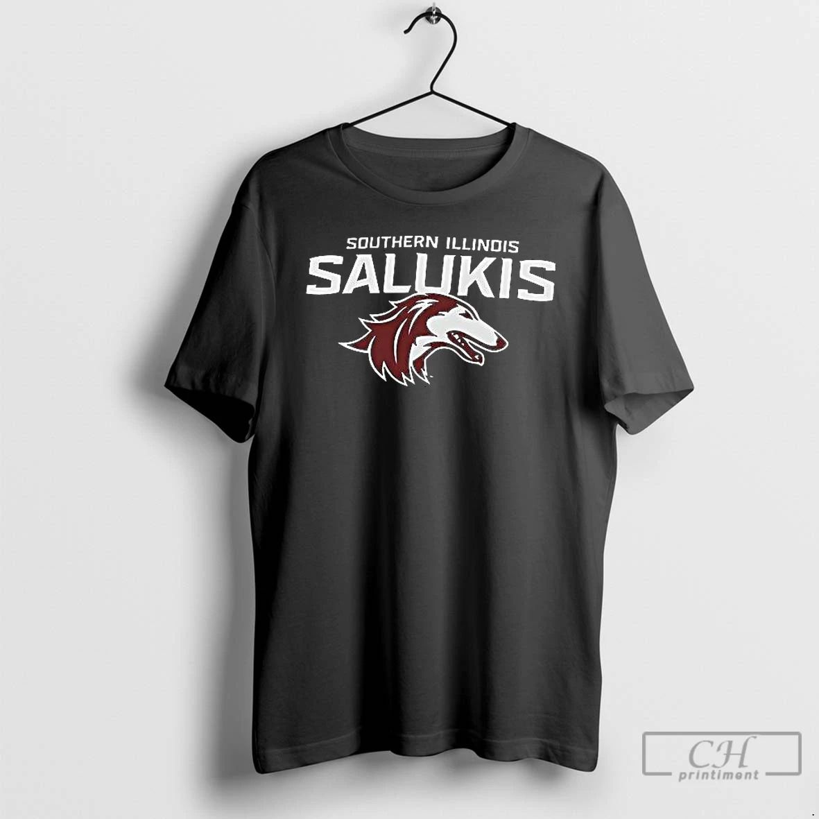 Classic Southern Illinois Salukis Football Logo T Shirts