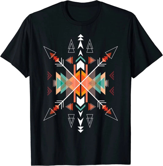 New Limited Dreamcatcher Aztec Sacred Geometry Boho T-Shirt