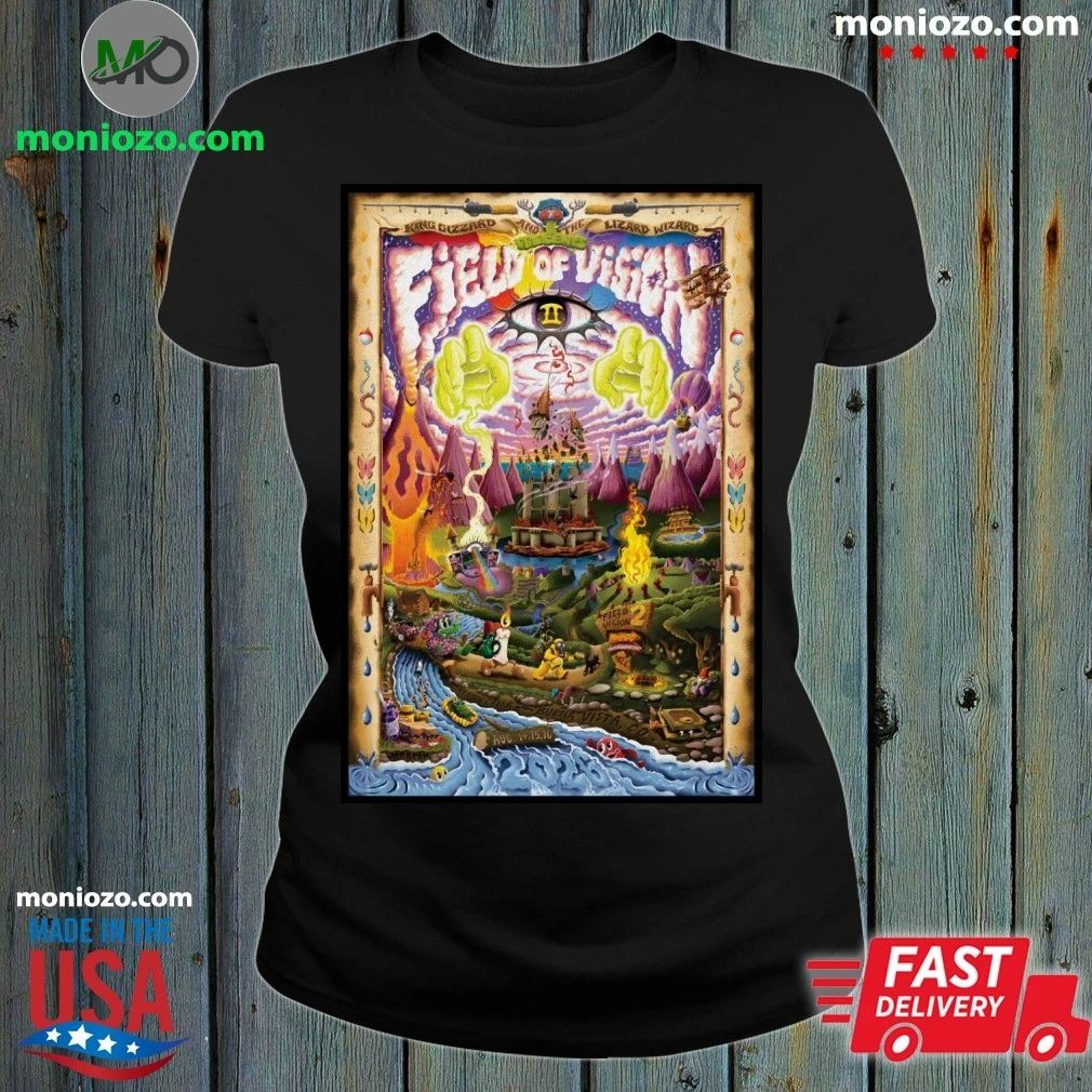 King Gizzard And The Lizard Wizard Field Of Vision II Festival Aug 14-16 2026 In Buena Vista CO Poster Shirt