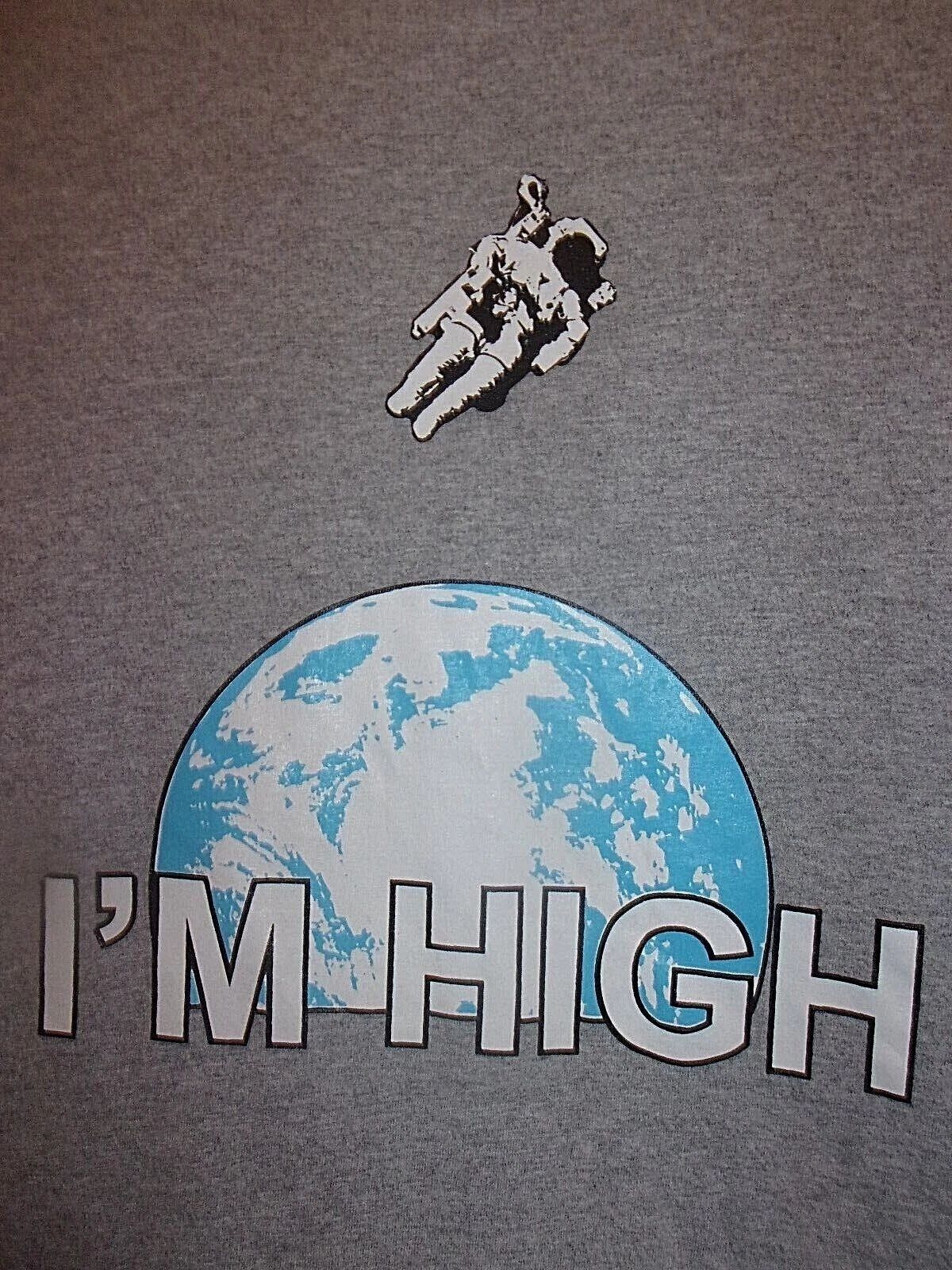 Space Im High gray M t shirt