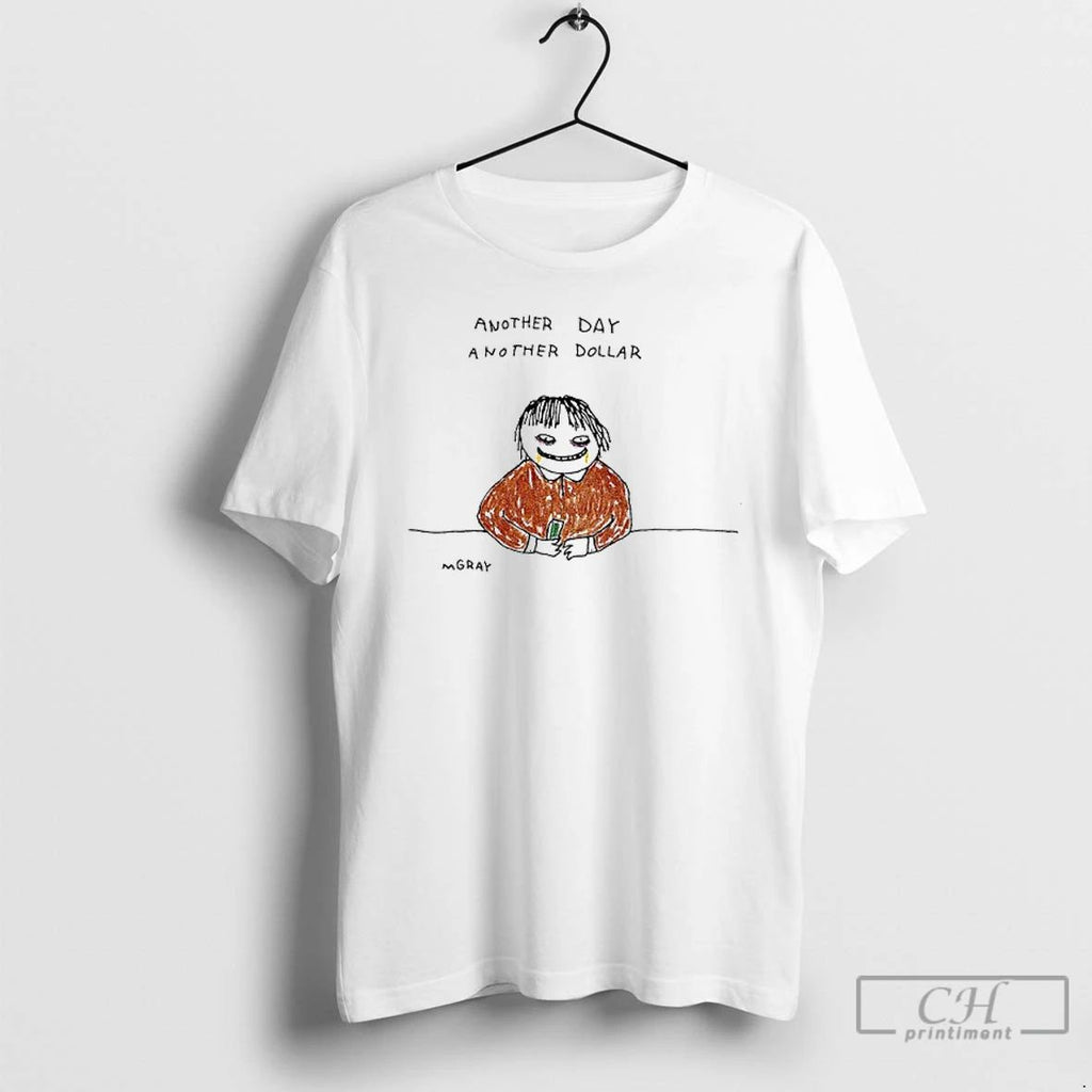 Premium Another Day Another Dollar Smiling Face T Shirts