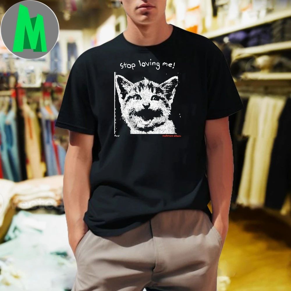 Stop Loving Me SLIM Album Cover Shirt