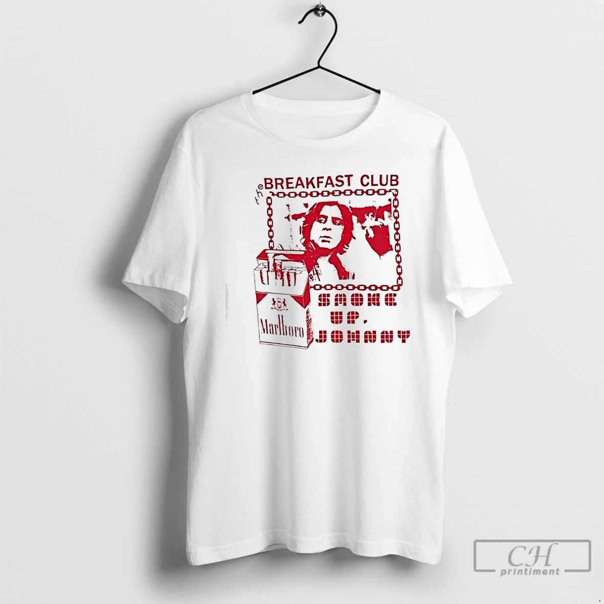 Premium The Breakfast Club Smoke Up Johnny Marlboro Cigarettes T Shirts